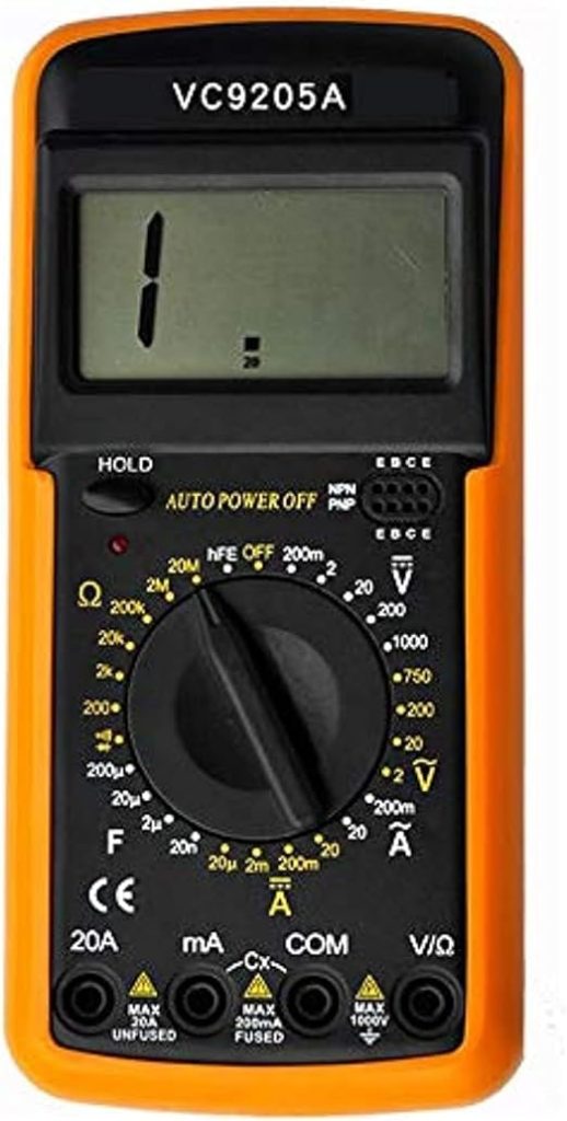 VC9205A Multi Function Digital Multimeter Lonex