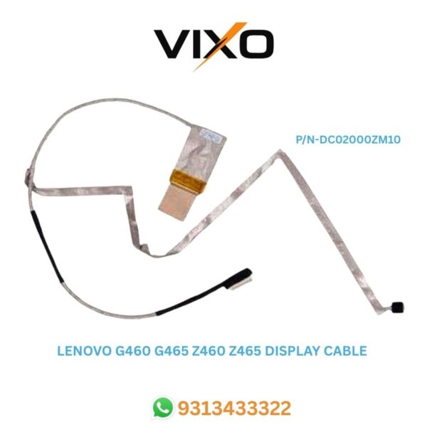 Lenovo G460 G465 Z460 Z465 Laptop LED LCD Display Cable P/N-DC02000ZM10
