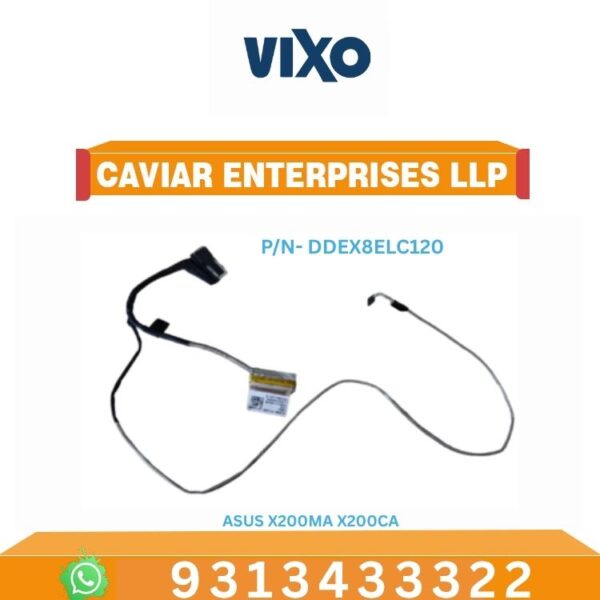 VIXO ASUS X200MA X200CA Laptop LED LCD Display Cable P/N-DDEX8ELC120 30PIN CONNECTOR