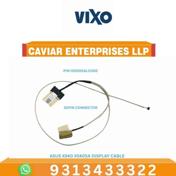 VIXO ASUS X540 X540SA X540S X540LA-1A LAPTOP LED LCD DISPLAY CABLE P/N- DD0XKALC000