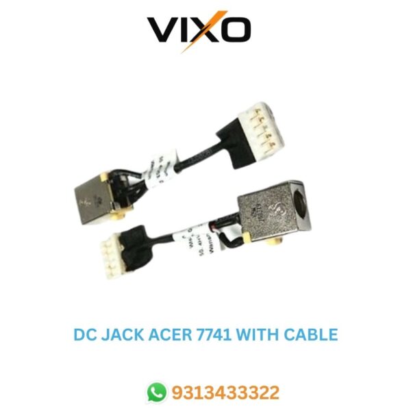 VIXO DC JACK ACER ASPIRE 7741 WITH CABLE