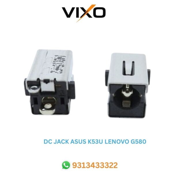 VIXO DC JACK ASUS K53U G580 WITHOUT WIRE