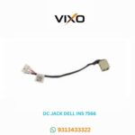 VIXO DC JACK DELL INS 7566 15-7000  15-I7566 15-7567 15-I7567  P65F  P65F001  D18KH 0D18KH  BCV10  DC30100YY00  DC30100YB00