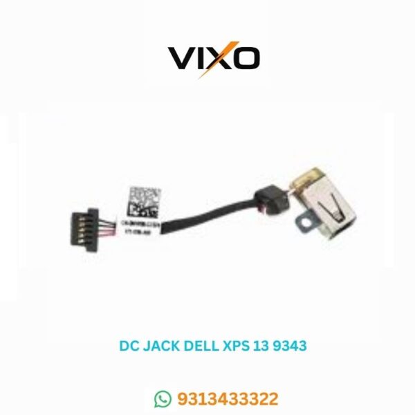 VIXO DC JACK DELL XPS 13-9343  9350 13-9360  0P7G3  00P7G3 