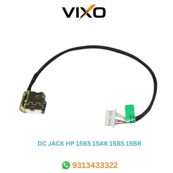 VIXO DC JACK HP 15BS  15AK 15BS 15BR 15BU 15BW 250 G6  255 G6  17X  17Y  17AC  14AB 