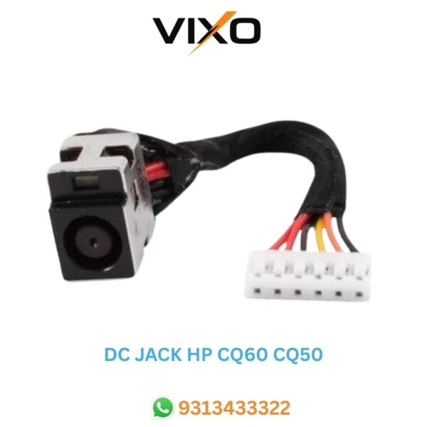 VIXO DC JACK HP CQ60 CQ50 CQ70  G50 G60 G70  G60T-500 G60T-600  496835-001 50.4H513.001 50.4AH28.001