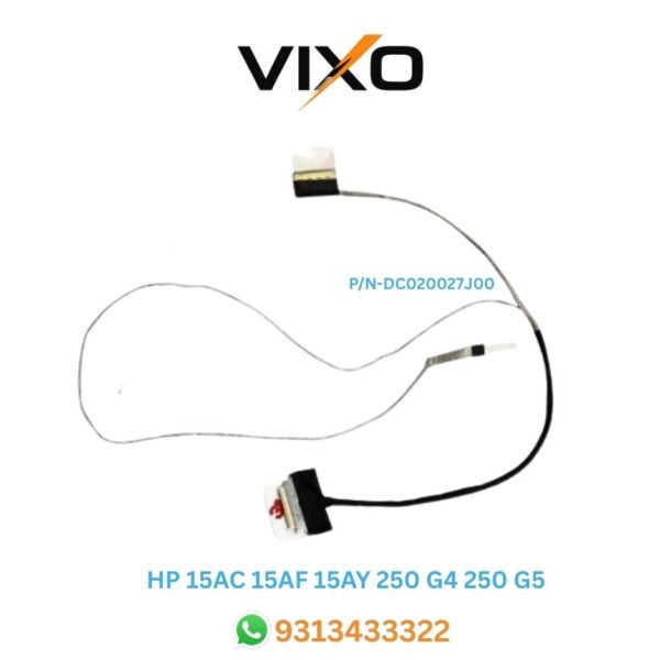 VIXO HP 15AC 15AF 15AY 250 G4 250 G5 LAPTOP LED LCD DISPLAY CABLE 40 PIN P/N-DC020027J00