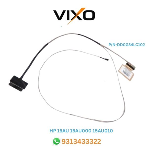 VIXO HP 15AU 15AU000 15AU010 LAPTOP DISPLAY LED LCD CABLE 40PIN TOUCH P/N-DD0G34LC102