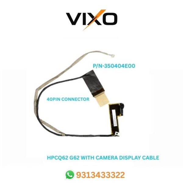 VIXO HP CQ62 G62 WITH CAMERA LAPTOP LCD LED LVDS DISPLAY P/N- 350404E00-GG2-G