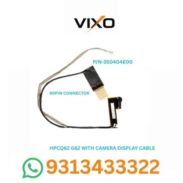 VIXO HP CQ62 G62 WITH CAMERA LAPTOP LCD LED LVDS DISPLAY P/N- 350404E00-GG2-G
