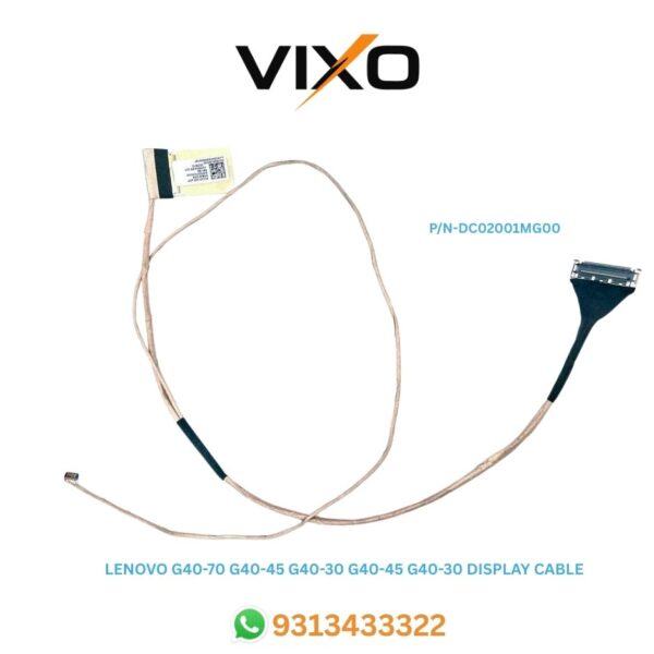 Lenovo G40-70 G40-45 G40-30 G40-45 G40-30 Laptop LED LCD Display Cable P/N-DC02001MG00
