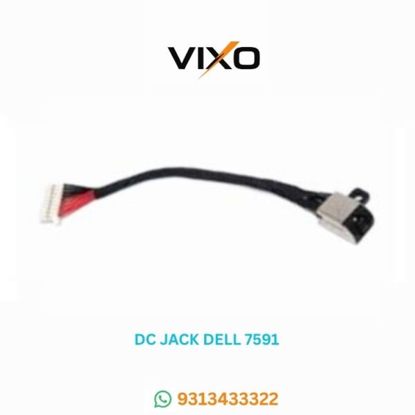 VIXO DC JACK DELL 7591 15-7590 15-7580 7590 048JWV 