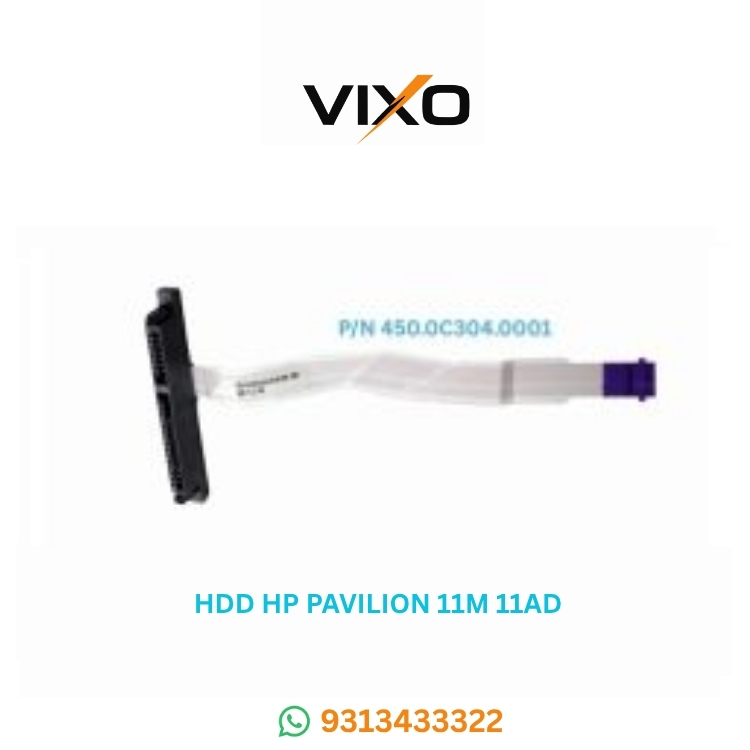 Untitled (750 x 750 px) - 2026-07-11T181313.735 VIXO HDD Cable HP Pavilion 11M 11AD 450.0C304.0001 NBA11 SATA Hard Drive Connector - Image 1