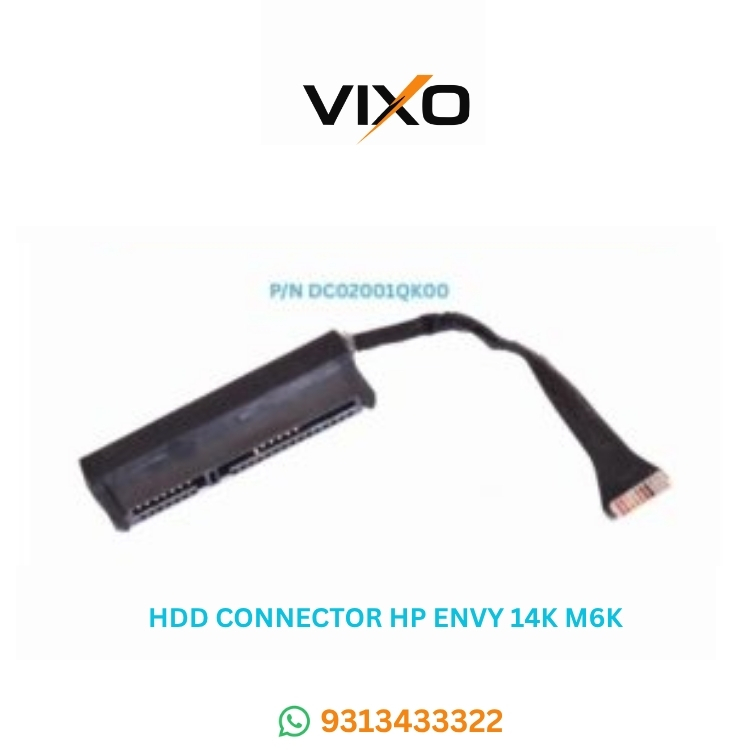 Untitled (750 x 750 px) - 2026-07-29T152243.688 VIXO HDD CABLE HP ENVY 14-K M6-K, DC02001QK00 SATA Hard Drive Connector - Image 1