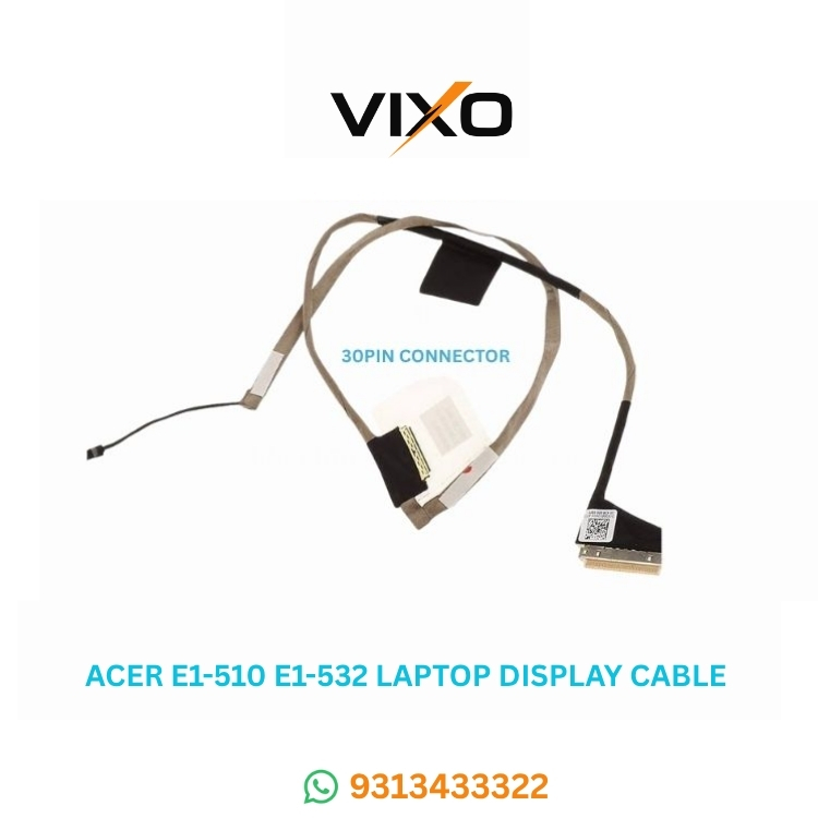 Untitled (750 x 750 px) - 2026-09-10T190718.953 VIXO ACER E1-510 E1-532 E1-570 E1-572 LAPTOP LED LCD DISPLAY CABLE P/N-DC02001OH10 - Image 1