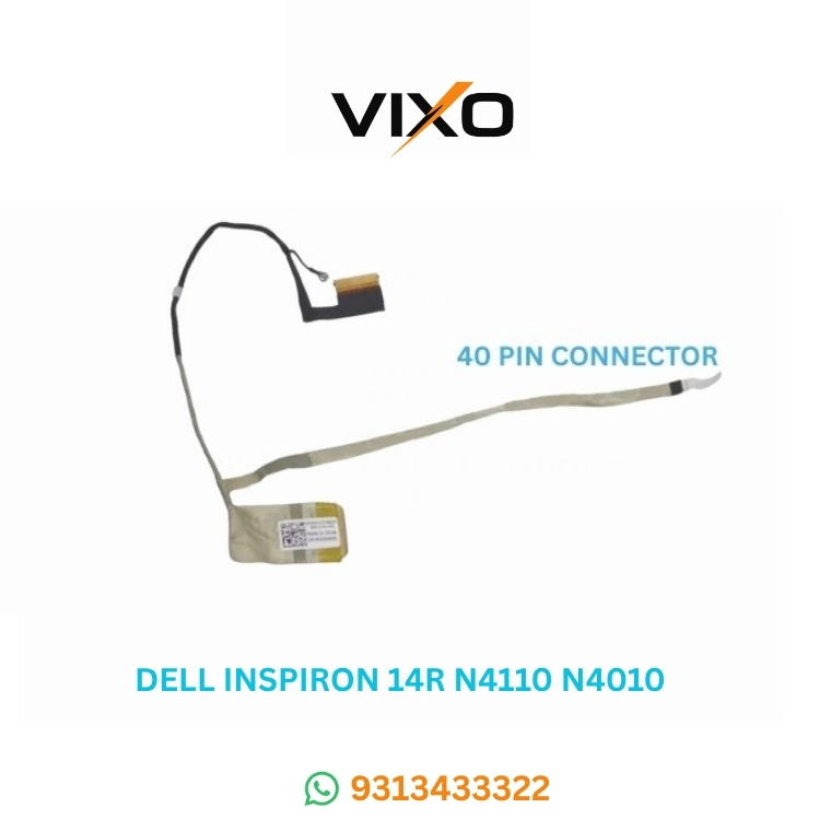 Untitled (750 x 750 px) - 2026-09-11T134450.999 VIXO DELL INSPIRON 14R N4110 N4010 LAPTOP LED LCD DISPLAY CABLE P/N- DD0UM8TH001 - Image 1