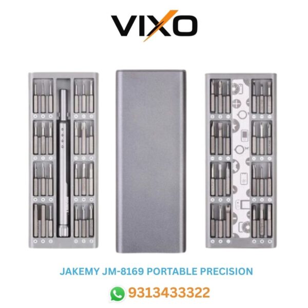 VIXO JAKEMY JM-8169 Screwdriver Set 48 in 1 Multi-Purpose Magnetic Precision smart 48 pies screw