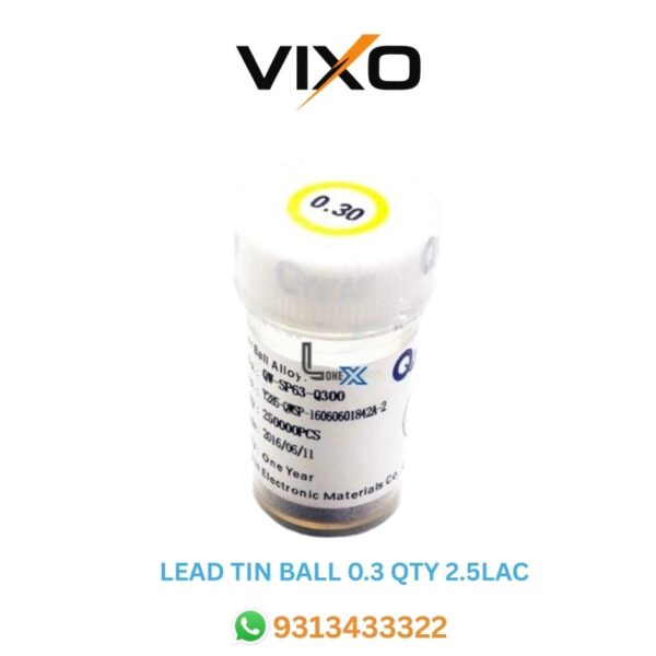 VIXO LEAD TIN BALL 0.3 QTY 2.5LAC