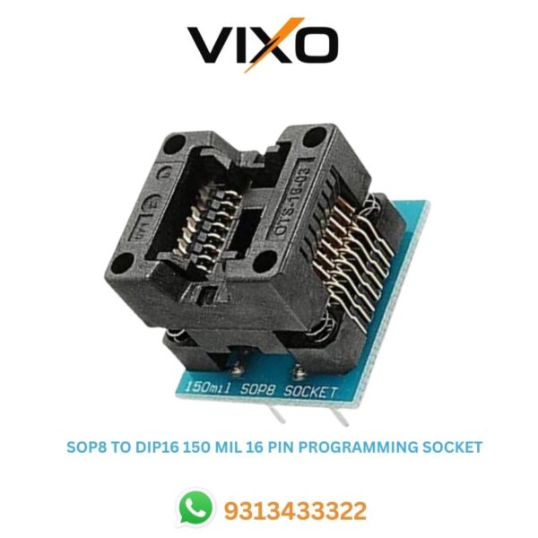 VIXO SOP8 TO DIP16 150 Mil 16 Pin Programming Socket