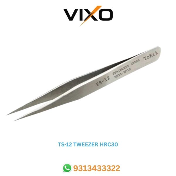 VIXO TS-12 Straight Tweezer HRC30