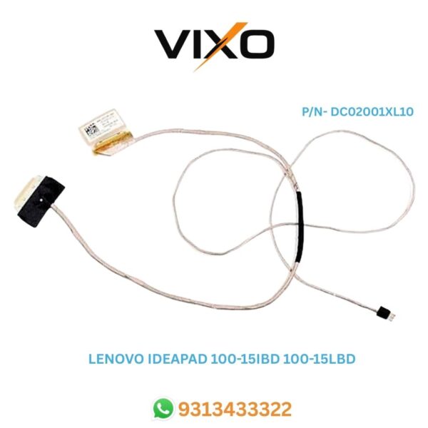 Lenovo IdeaPad 100-15IBD 100-15LBD Laptop LED LCD Display Cable P/N- DC02001XL10