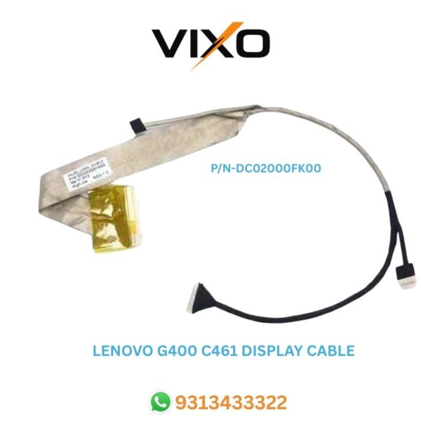 LENOVO G400 C461 Laptop LCD LED Display Cable P/N-DC02000FK00