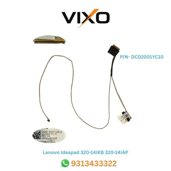 Lenovo Ideapad 320-14IKB  320-14IAP Laptop LED LCD Display Cable P/N- DC02001YC10