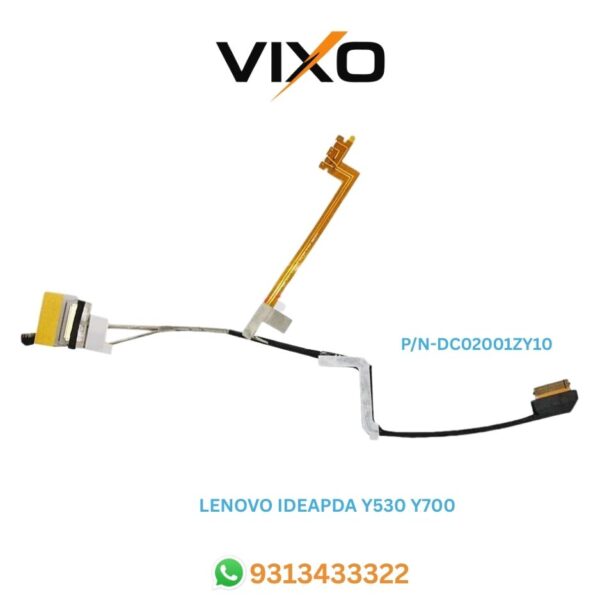LENOVO IDEAPDA Y530 Y700 Laptop LED LCD Display Cable P/N-DC02001ZY10