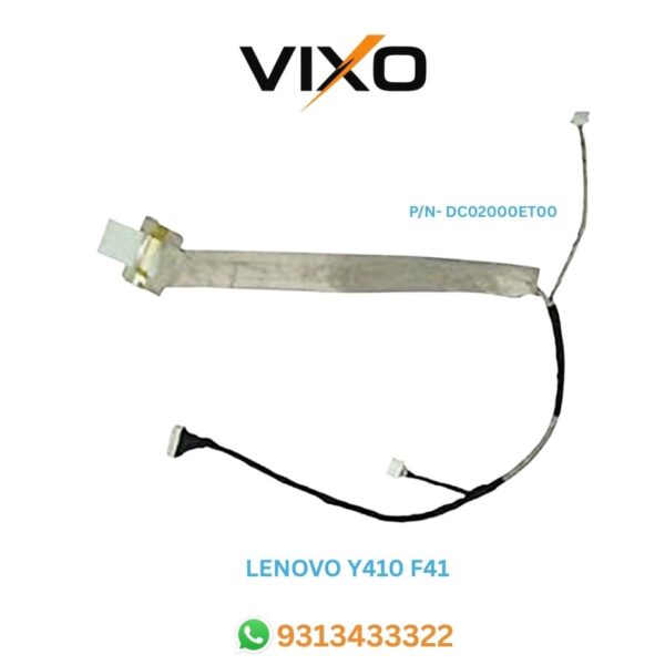 LENOVO Y410 F41 Laptop LED LCD Display Cable P/N- DC02000ET00