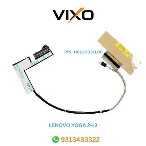 LENOVO YOGA 2-13 Laptop LED LCD LVSD Display Cable P/N- DC02001VL00