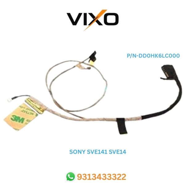 SONY SVE141 SVE14 Series HK6 Laptop LED LCD Display Cable P/N-DD0HK6LC000