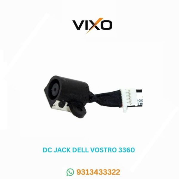 VIXO DC JACK DELL VOSTRO 3360 OEM Inspiron 13z (5323) / Vostro 3360 WITH WIRE