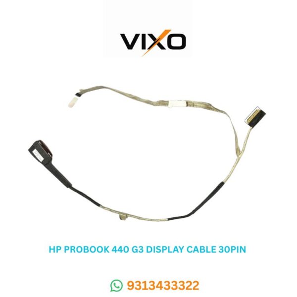 VIXO HP 440 G3 LAPTOP LED DISPLAY CABLE 30PIN P/N-DD0X62LC011