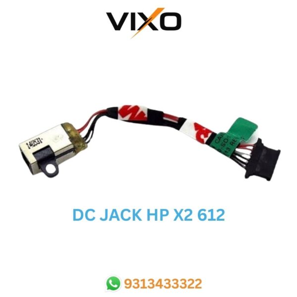 VIXO DC JACK HP X2 612 HP Pro X2 612 G1 753974-FD1 753974-SD1 766608-001 WITH WIRE