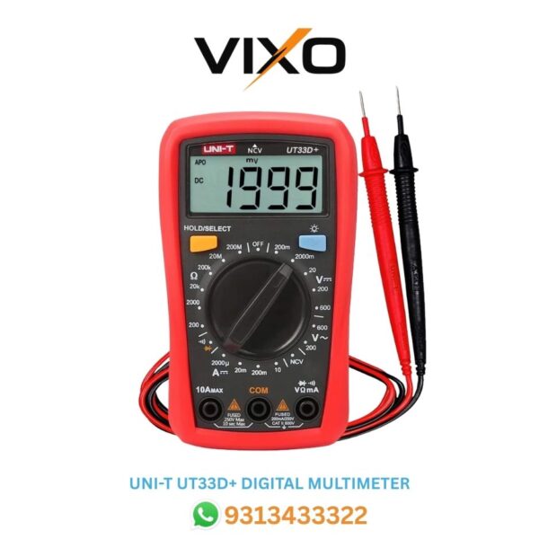 VIXO UT33D+ Digital Multimeter Palm Size