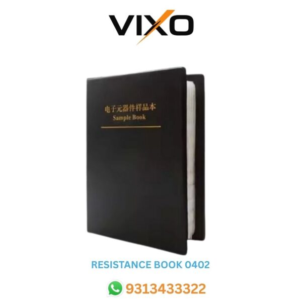 VIXO Resistance Sample Book Size - 0402