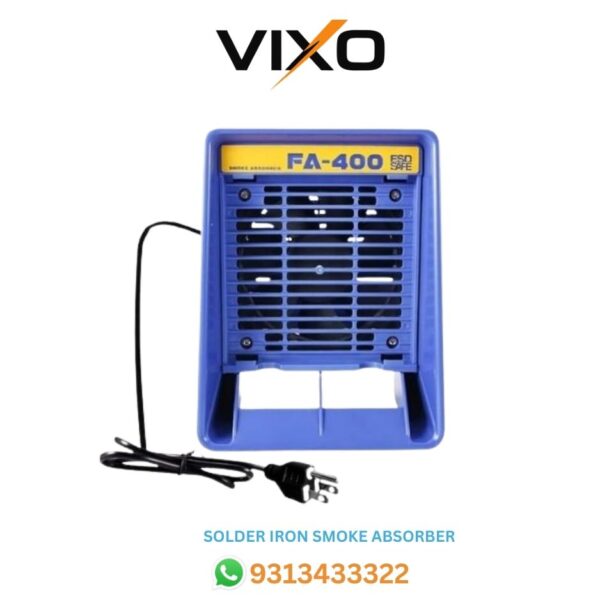 VIXO FA-400 Solder Iron Smoke Absorber Fume Extractor Soldering Air Blower Desktop Laptop Fan Smoke Absorb Hine