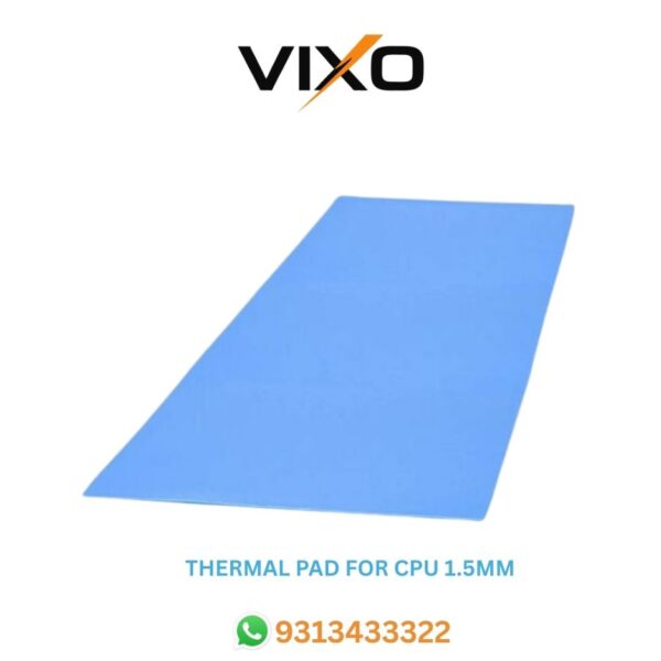 VIXO Thermal Pad for CPU Laptop Thermal Conductive Tape Cooling Gap Filler Insulation Silicone Rubber High Conductive