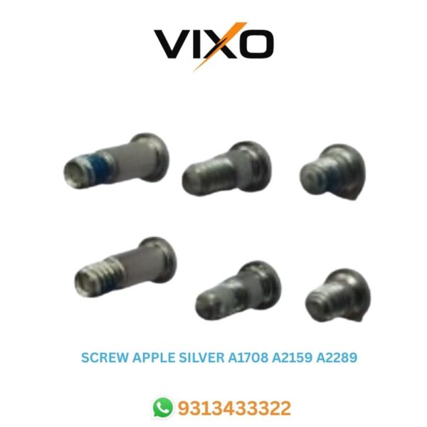 VIXO SCREW APPLE SILVER A1708 A2159 A2289 A2338 SET 6 PSC