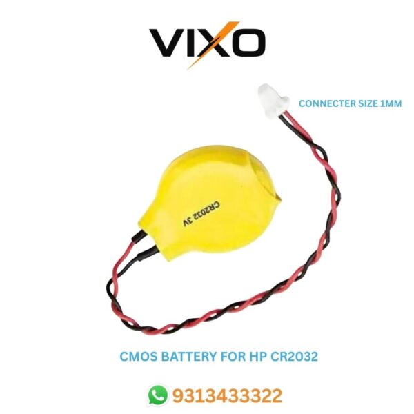 VIXO CMOS BATTERY FOR HP 840 G3 CR2032 (CONNECTOR SIZE 1mm)