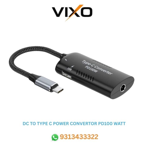 VIXO DC TO TYPE C POWER CONVERTOR PD100 WATT