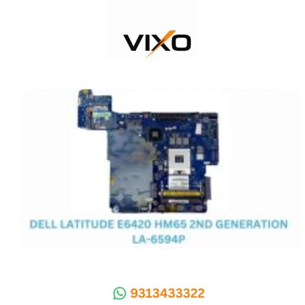 VIXO DELL LATITUDE E6420 HM65 (LA-6594P) LAPTOP MOTHERBOARD