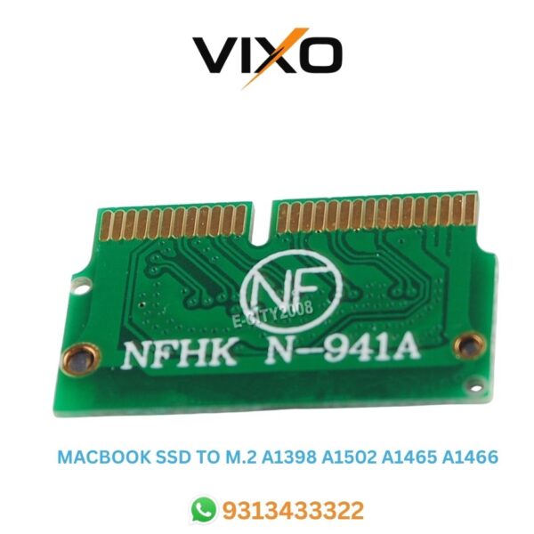 VIXO MACBOOK SSD TO M.2 A1398 A1502 A1465 A1466