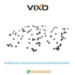 VIXO SCREW APPLE BLACK A1706 A1707 A1708 A2159 A1989 A1990 SET 100 PSC