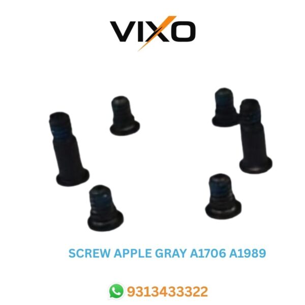 VIXO SCREW APPLE GRAY A1706 A1989 A2251 SET 6 PSC