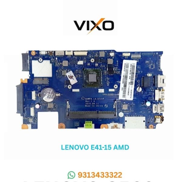 VIXO LENOVO E41-15 AMD INBUILT CPU LA-D731P LAPTOP MOTHERBOARD