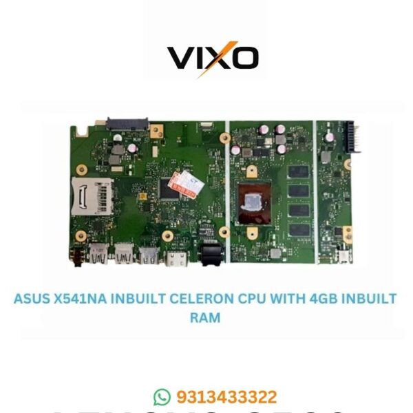VIXO ASUS X541NA INBUILT CELERON CPU WITH 4GB INBUILT RAM LAPTOP MOTHERBOARD