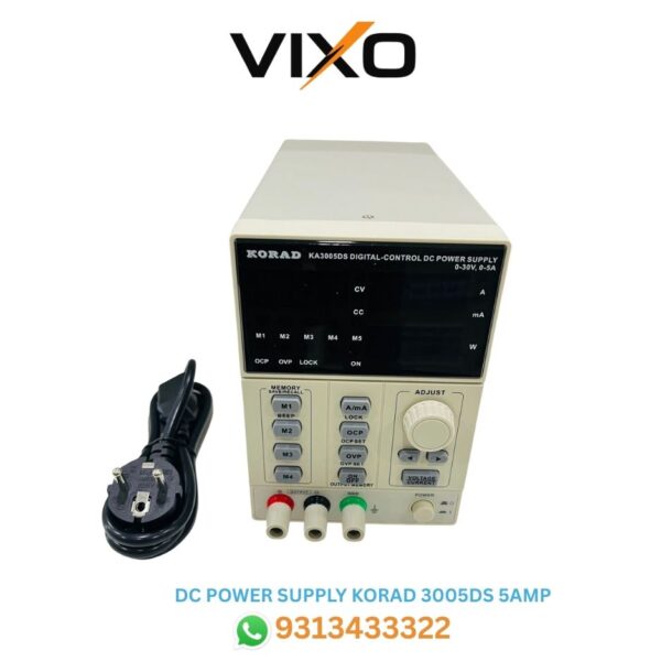 VIXO DC POWER SUPPLY KORAD 3005DS 5AMP