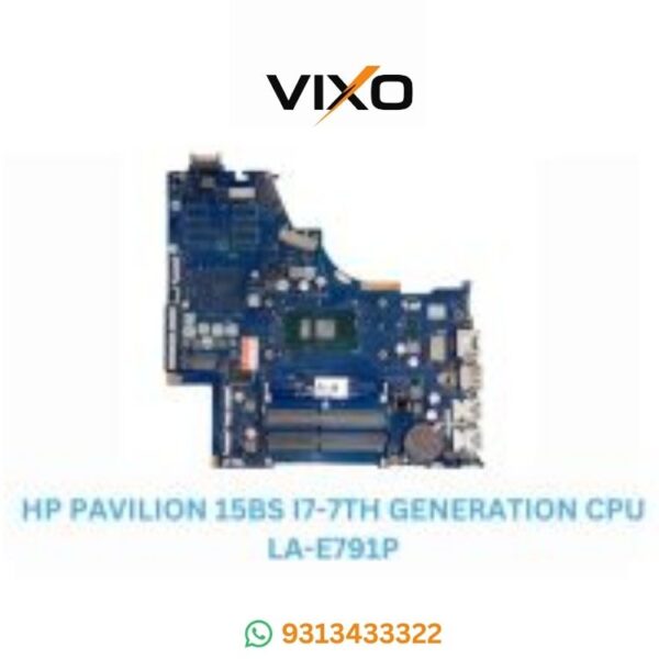 VIXO HP 15BS-526UR LA-791P LA-E801P I7 7TH LAPTOP MOTHERBOARD