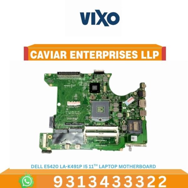 VIXO DELL E5420 LA-K491P I5 11TH LAPTOP MOTHERBOARD